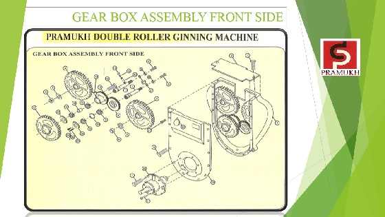 GEAR BOX ASSEMBLY FRONT SIDE
